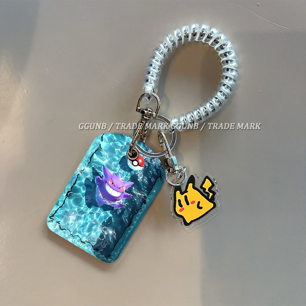 Cosplay Prop Works - Porte-cartes Pokémon 3D Gengar multifonctionnel, étui