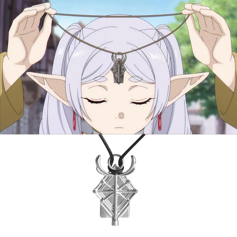 Frieren Cosplay Prop - Collier pendentif de certificat du personnel