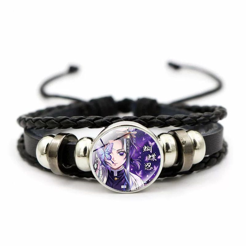 Cosplay Prop Designer - Bracelets à thème Anime Demon Slayer,