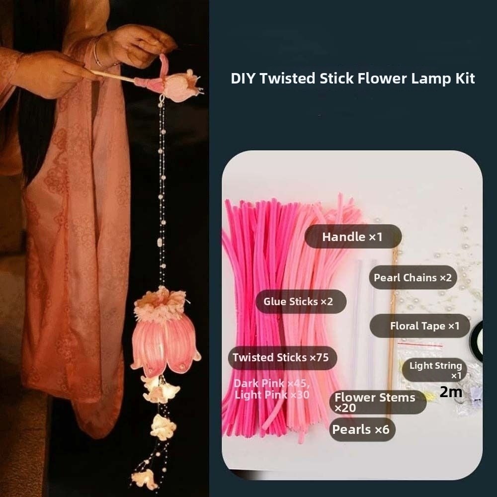 Easy Cosplay Prop - Lanterne artisanale en forme de muguet,