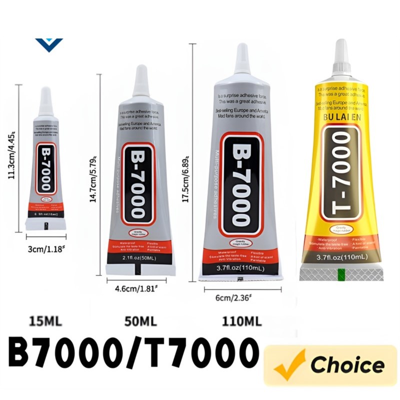Contact Cement Glue - 1pc 15ML 50ML 110ML B-7000 clair