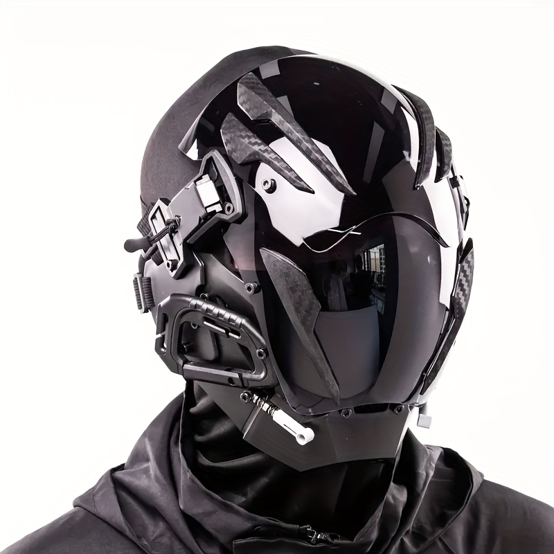 Cosplay Prop Designer - Masque Cyberpunk Futuriste, Accessoires de Déguisement
