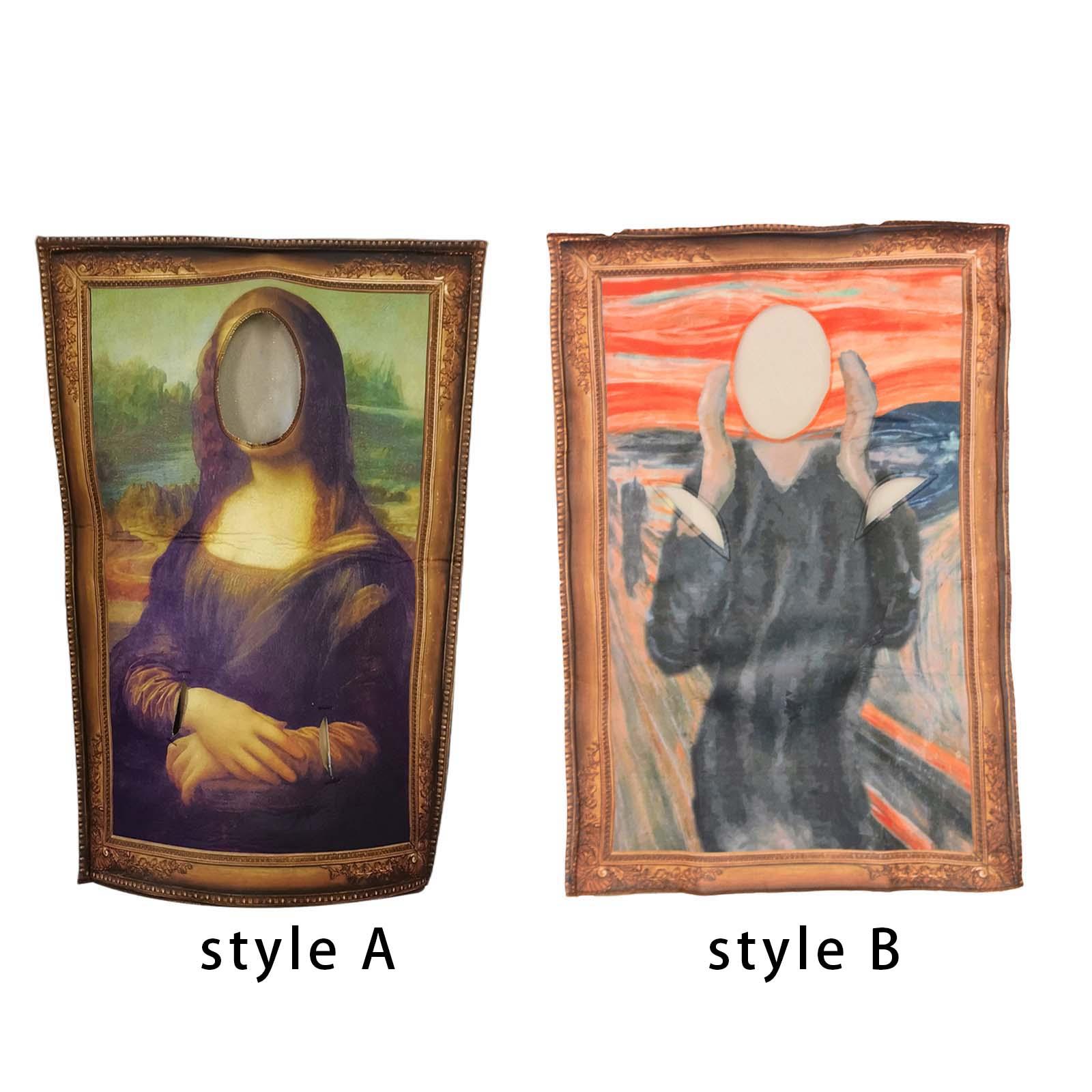 Cosplay Prop Painting - Costume de peinture d'Halloween, vêtements d'accessoires
