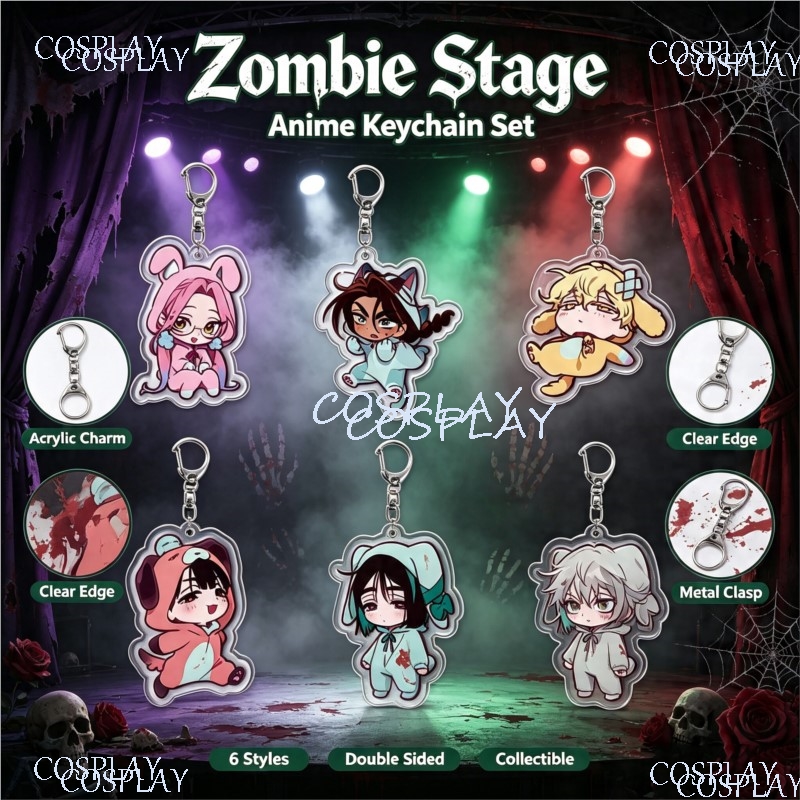 Cosplay Prop Bag - Porte-clés de mode Zombie Stage SUA