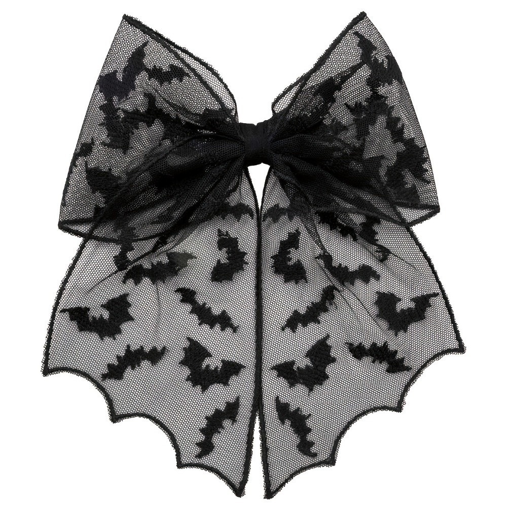Cosplay Bat Prop - Pince à cheveux en toile d'araignée,