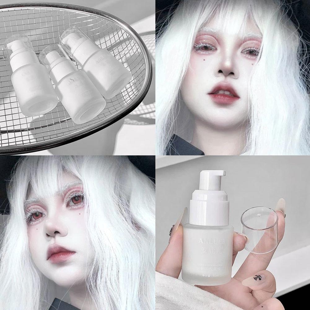Cosplay Prop Primer - Fond de Teint Liquide Blanc Mat,
