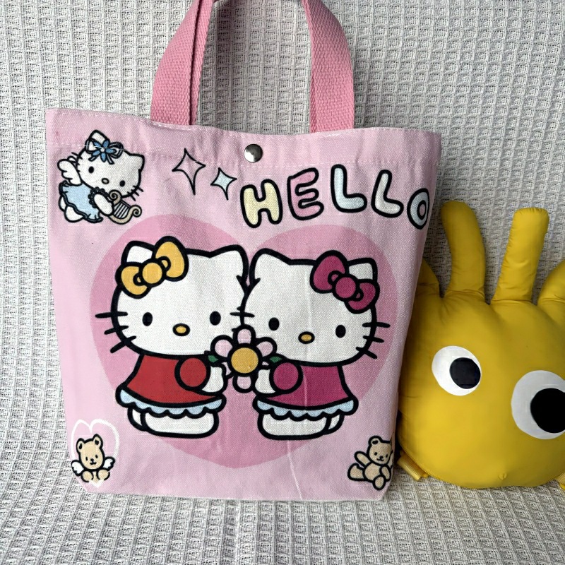 Cosplay Prop Works - Sac en toile portable Kuromi pour
