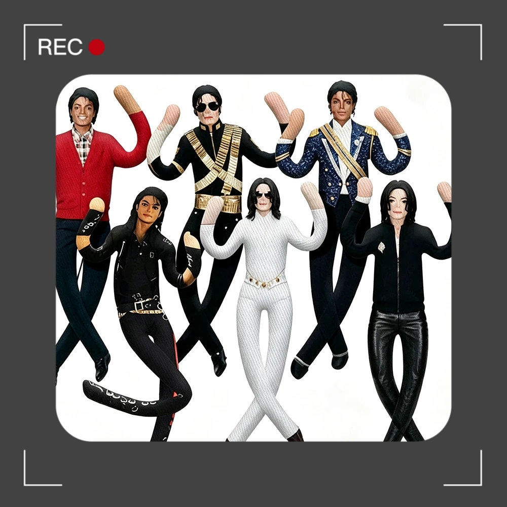 Cosplay Prop Designer - Poupée articulée en peluche Michael Jackson,