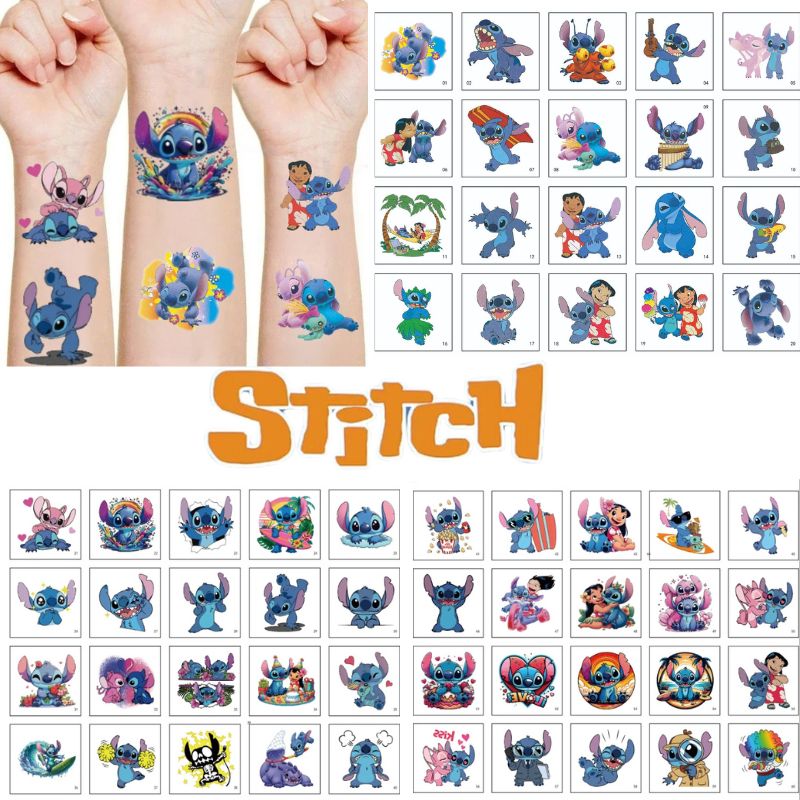 Cosplay Prop Designer - Autocollants de tatouage temporaire Disney Anime