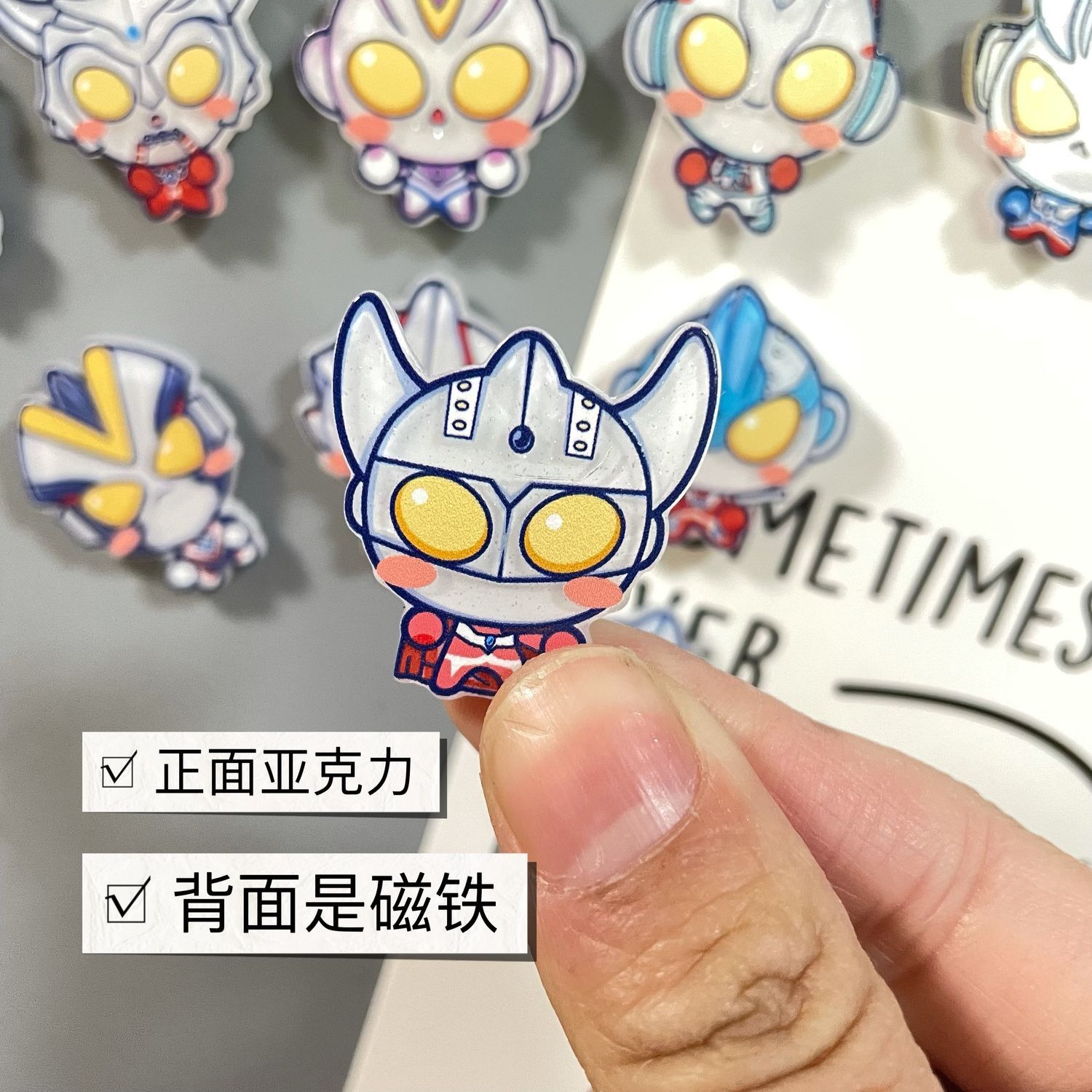 Aimant de réfrigérateur Ultram - Acrylic Cosplay Prop avis et prix