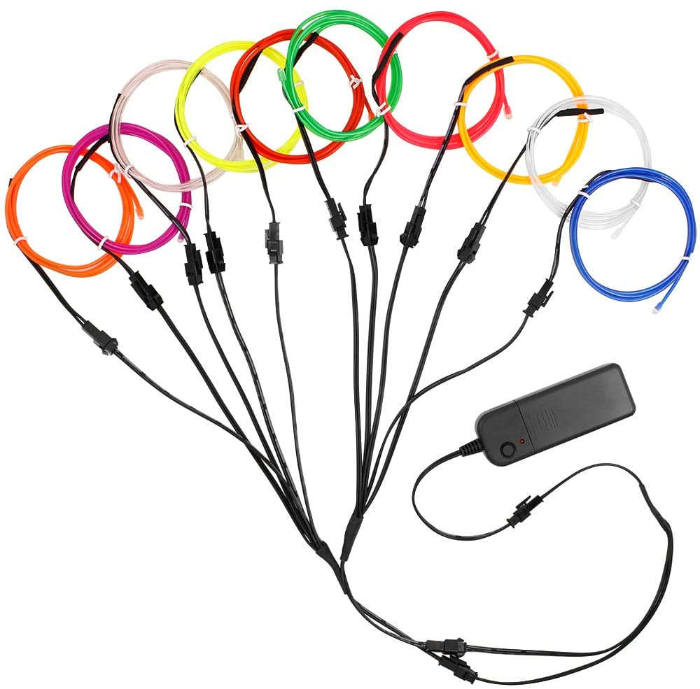 Câble métallique lumineux 5 en - Led El Wire avis et prix