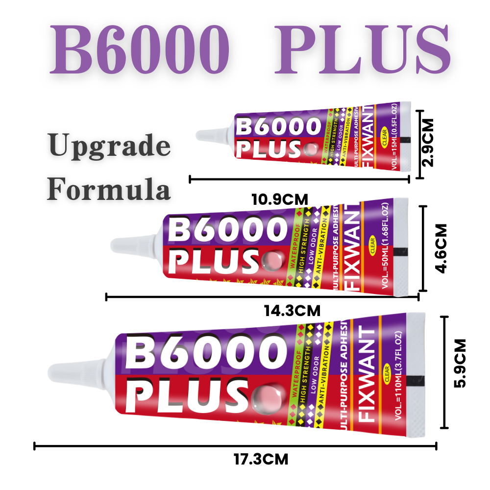 B6000 PLUS 15/50/110ML adhésif - Contact Cement Glue avis et prix