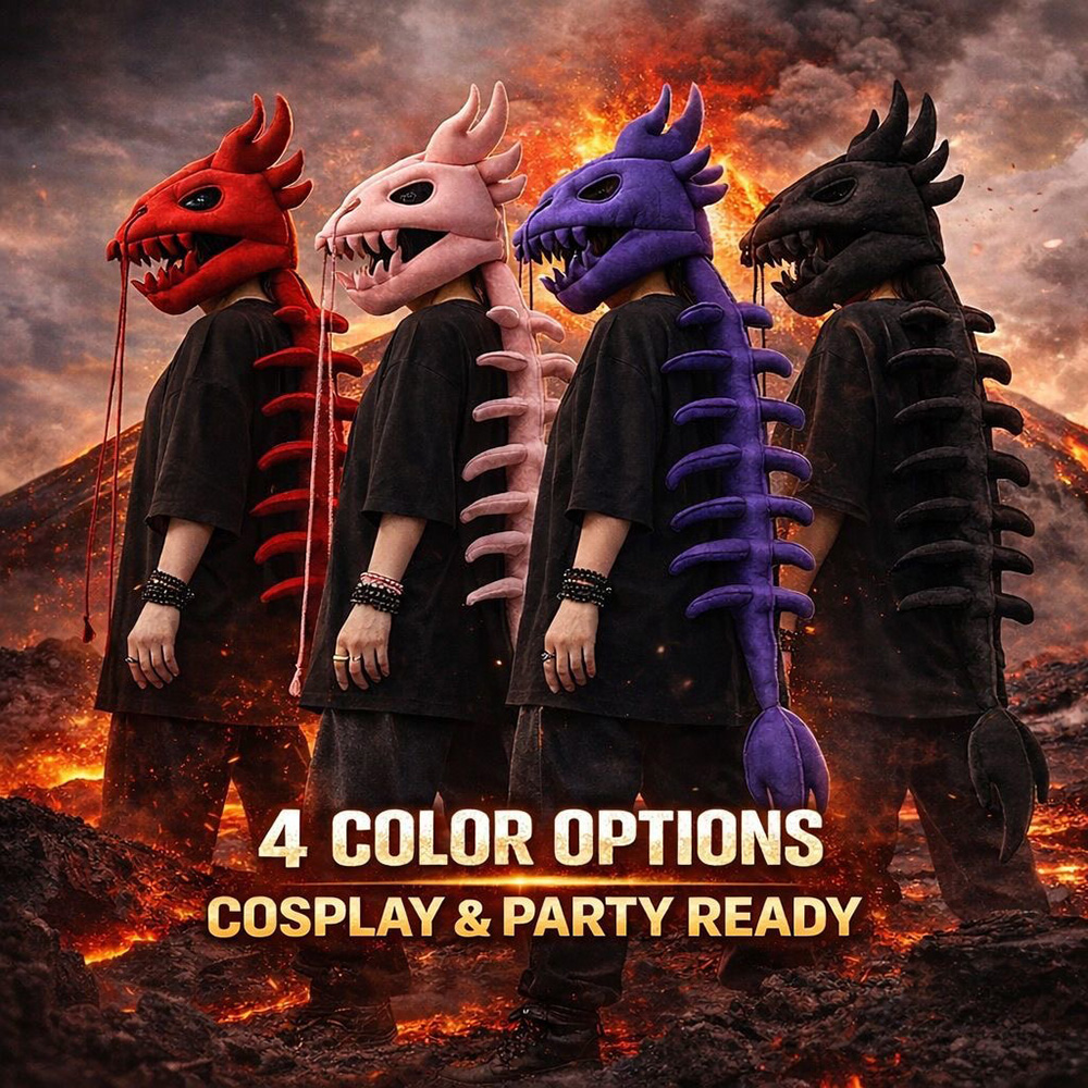 Coiffe en peluche squelette de - Easy Cosplay Prop avis et prix