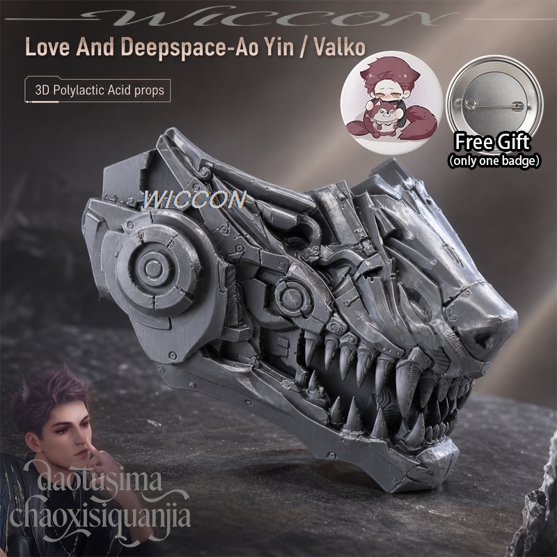 Masque Demi-Visage Punk 3D en  - Prop En Cosplay avis et prix