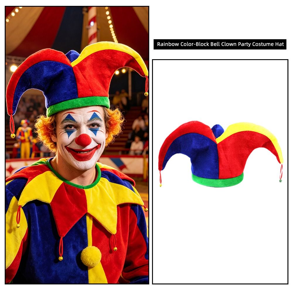 Chapeau de Clown Multicolore à - Cosplay Prop Designer avis et prix