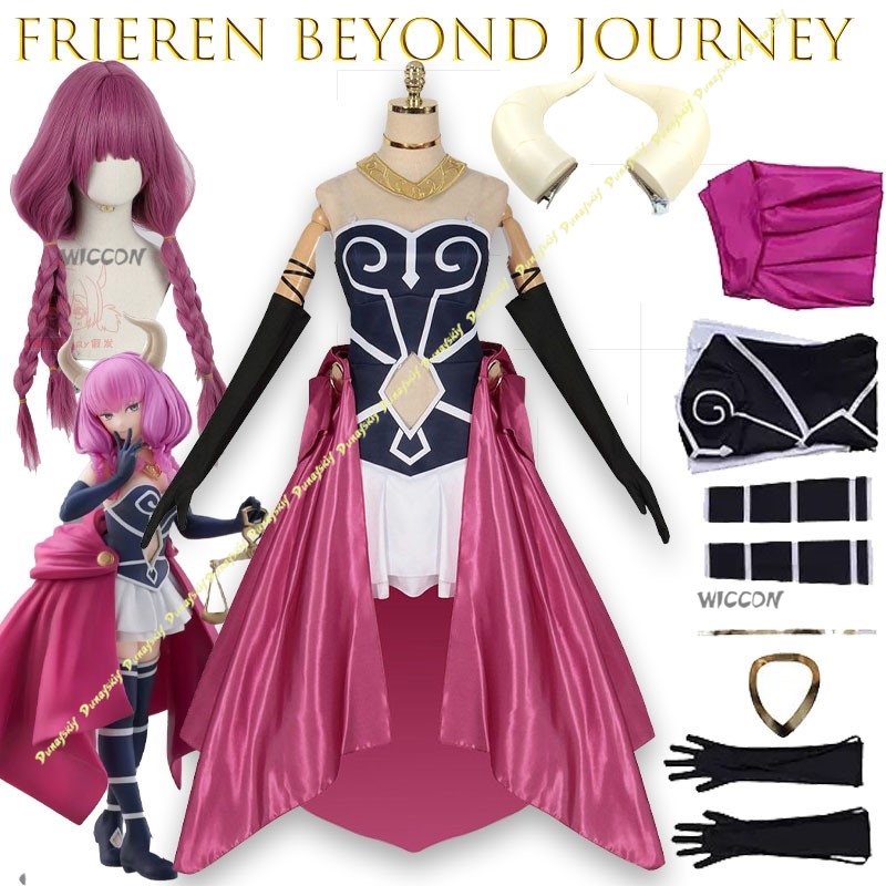 Aura Cosplay Costume robe Anim - Frieren Cosplay Prop avis et prix