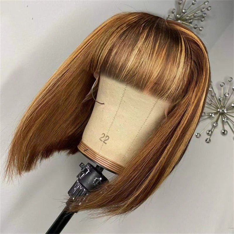 Perruque courte pour femme ave - Wig Fiber Net avis et prix