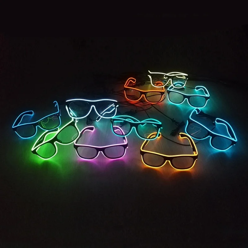 Lunettes clignotantes EL fil l - Led El Wire avis et prix