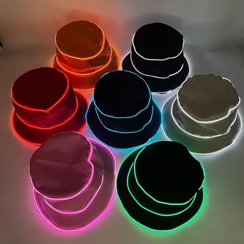 Casquette LED de plage unie, c - Led El Wire avis et prix