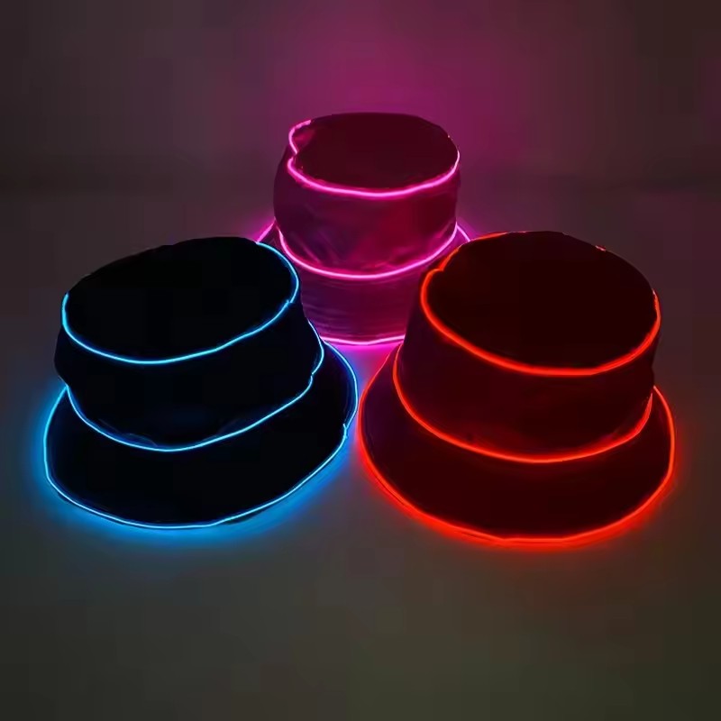Casquette LED de plage unie, c - Led El Wire avis et prix