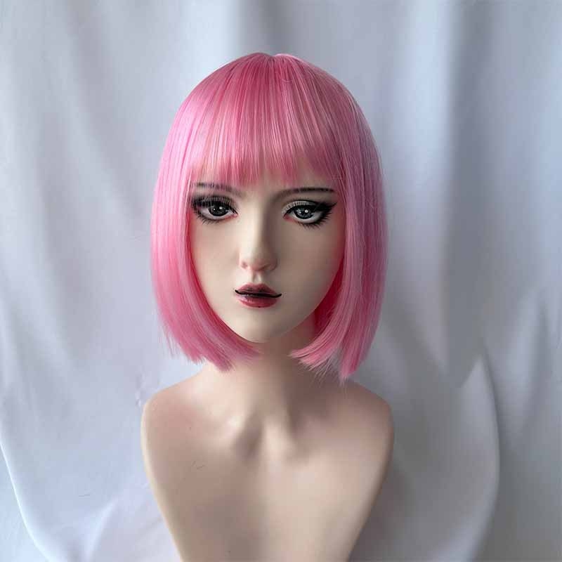 Perruque droite pour femme ave - Wig Fiber Net avis et prix