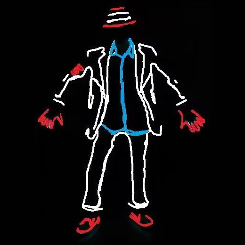 EL Wire brillant Jazz danse Co - Led El Wire avis et prix