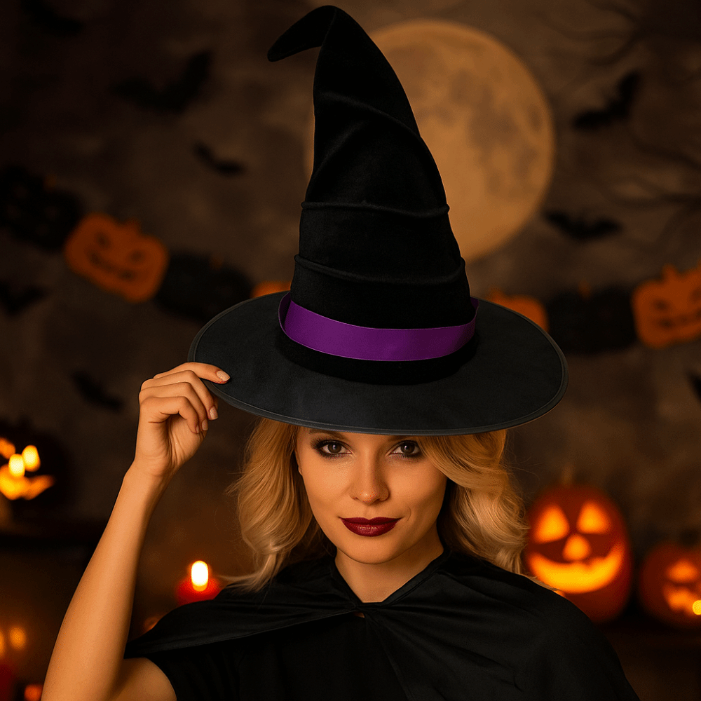 Chapeau de sorcière en velours - Easy Cosplay Prop avis et prix