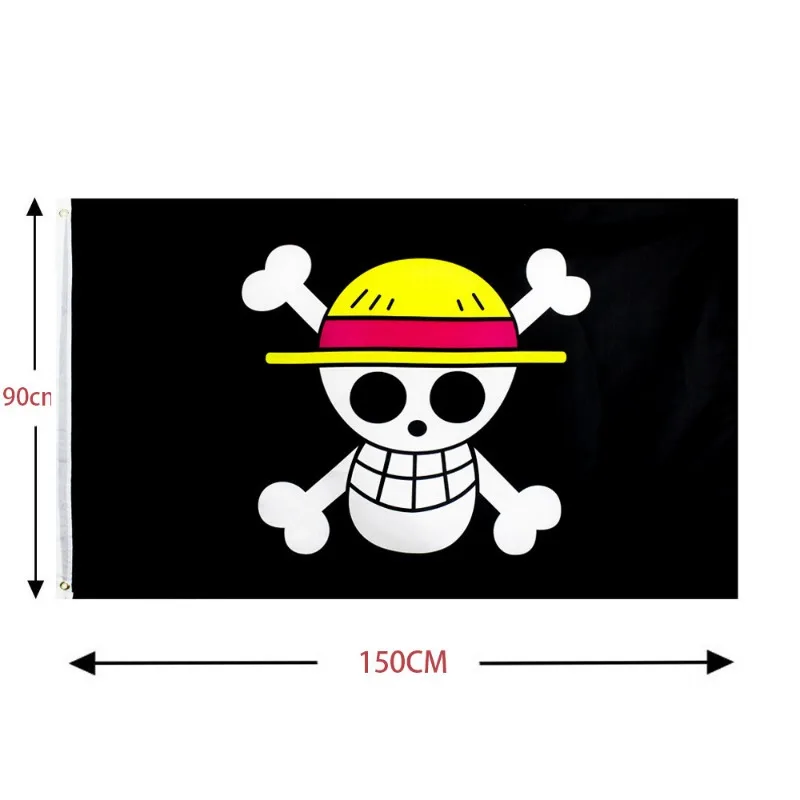 Drapeau pirate One Piece 90x15 - Cosplay Prop Painting avis et prix