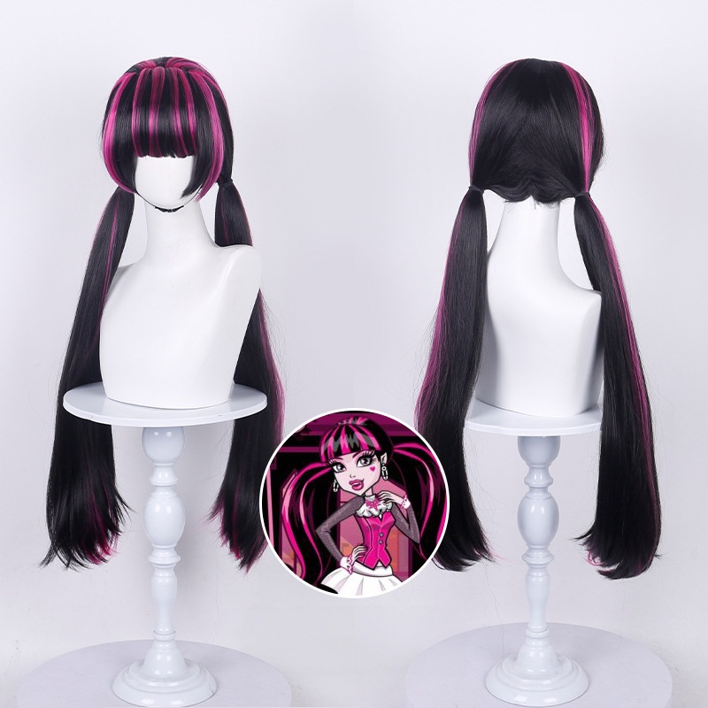 Perruque de cosplay Draculaura - Wig Fiber Net avis et prix